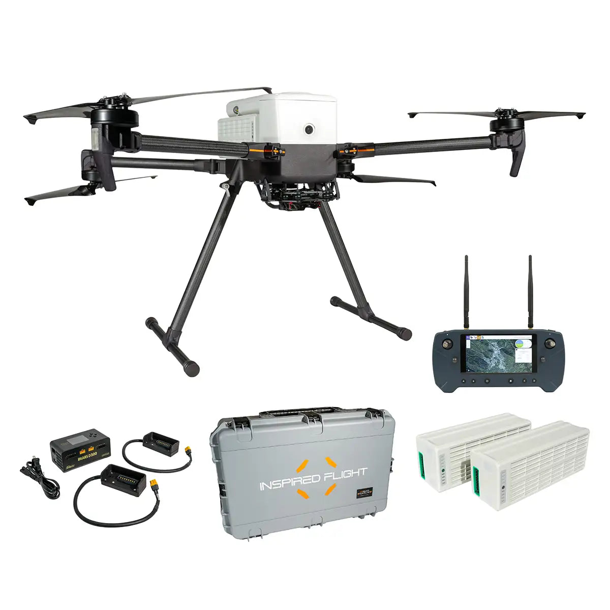 Inspired Flight IF800 Quadcopter with Blue Herelink GCS